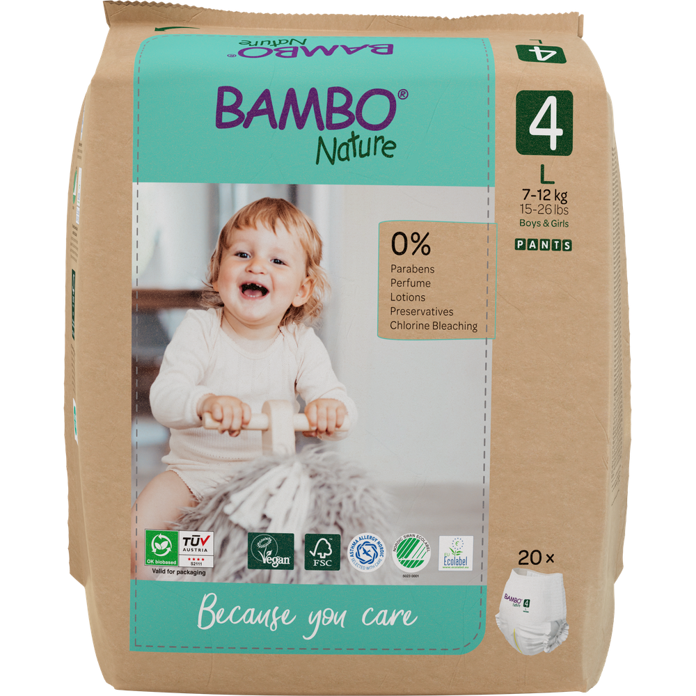 Bambo Nature luierbroekjes maat 4
